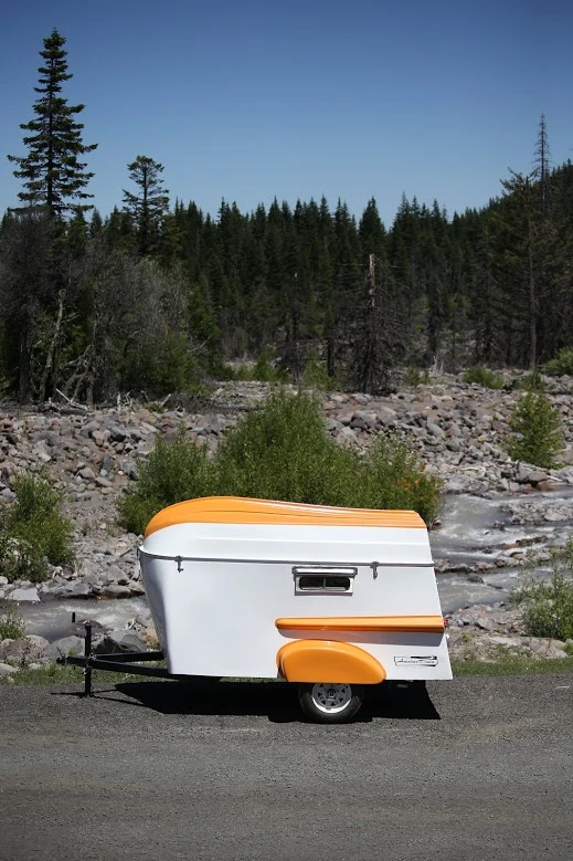 The Classic American Dream Trailer is based on the original Trailorboat from the early 60s