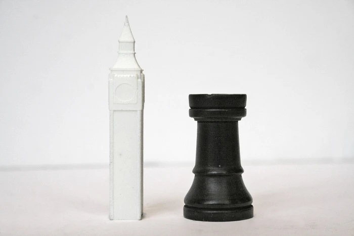 The Rook is represented as Big Ben (Photo: Skyline Chess)
