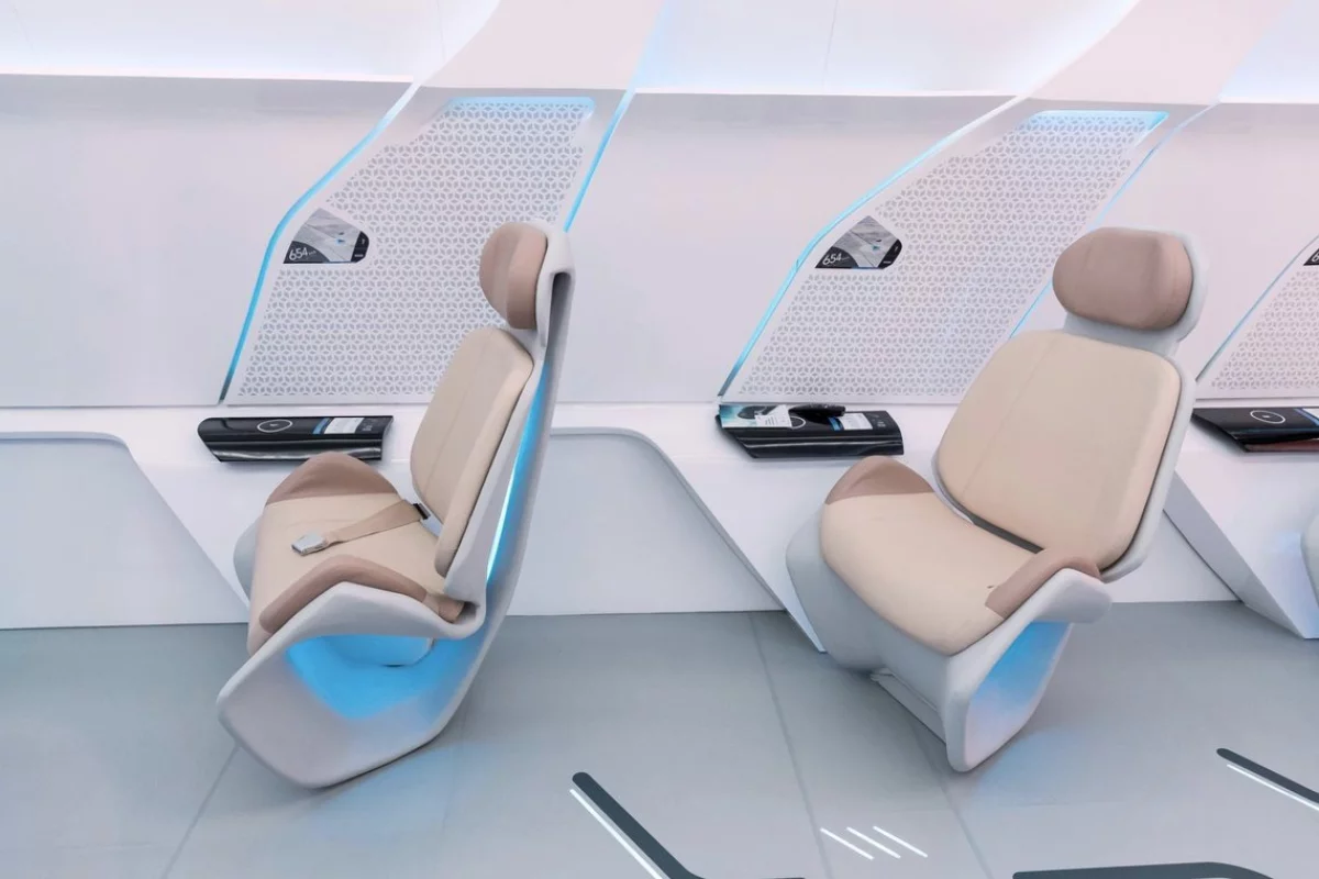Images of Virgin Hyperloop One's prototype pod show a very spacious cabin
