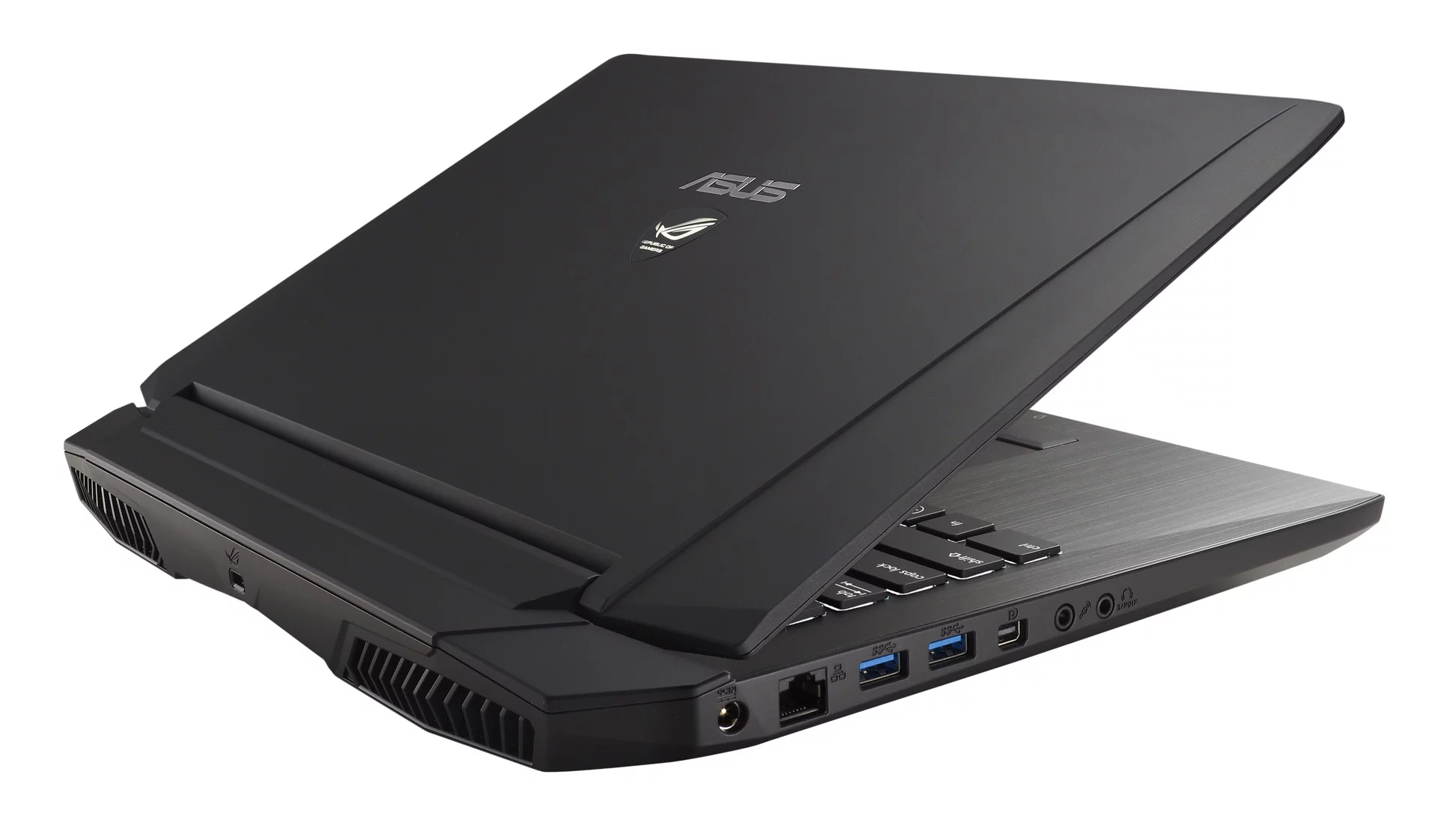 There's up to 16GB of DDR3 1,600 MHz RAM and HDD, SSD or hybrid storage options