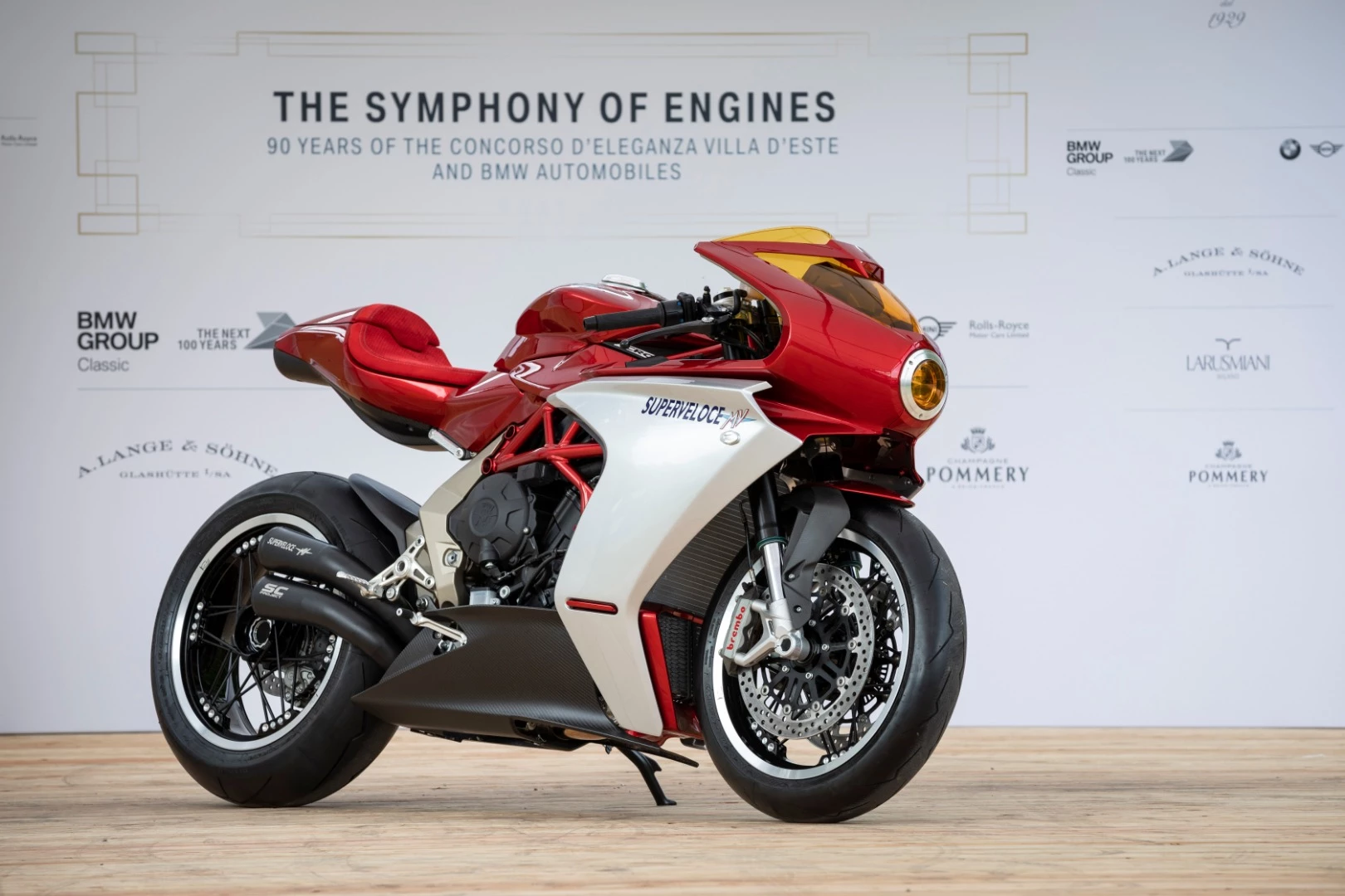 MV Agusta's 800 Superveloce concept bike from 2018