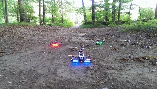 In October, the Airgonnay drone club took to a dense forest in the French Alps to pit drones against each other in what it hopes will be the first of many high-stakes drone races