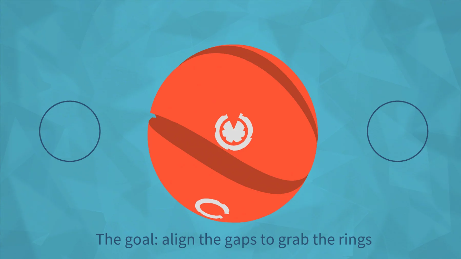 Bounden's unique interface requires that two people work together to keep the crosshair positioned and the ball rolling