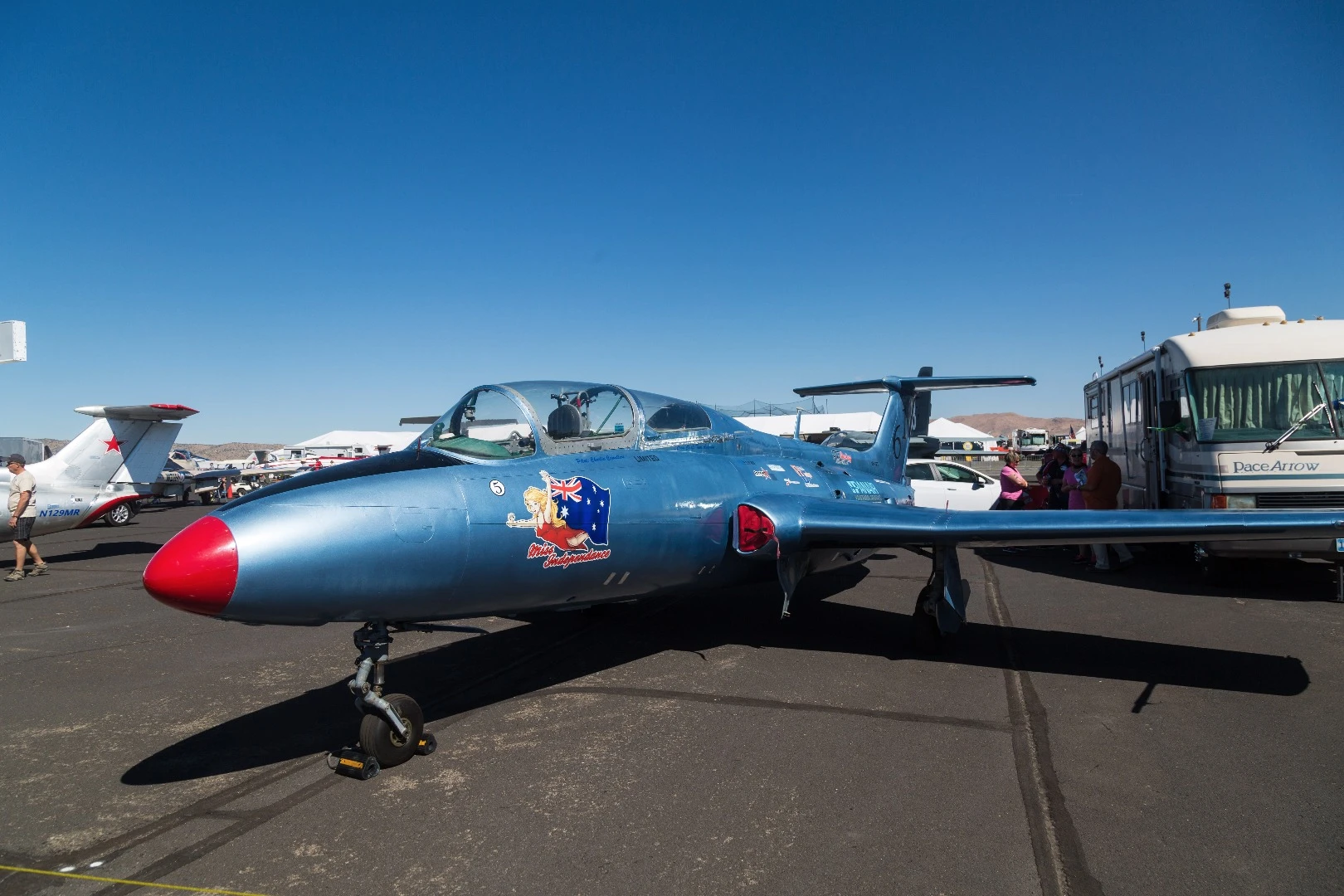 Miss Independence, an L-29 from the Jet class