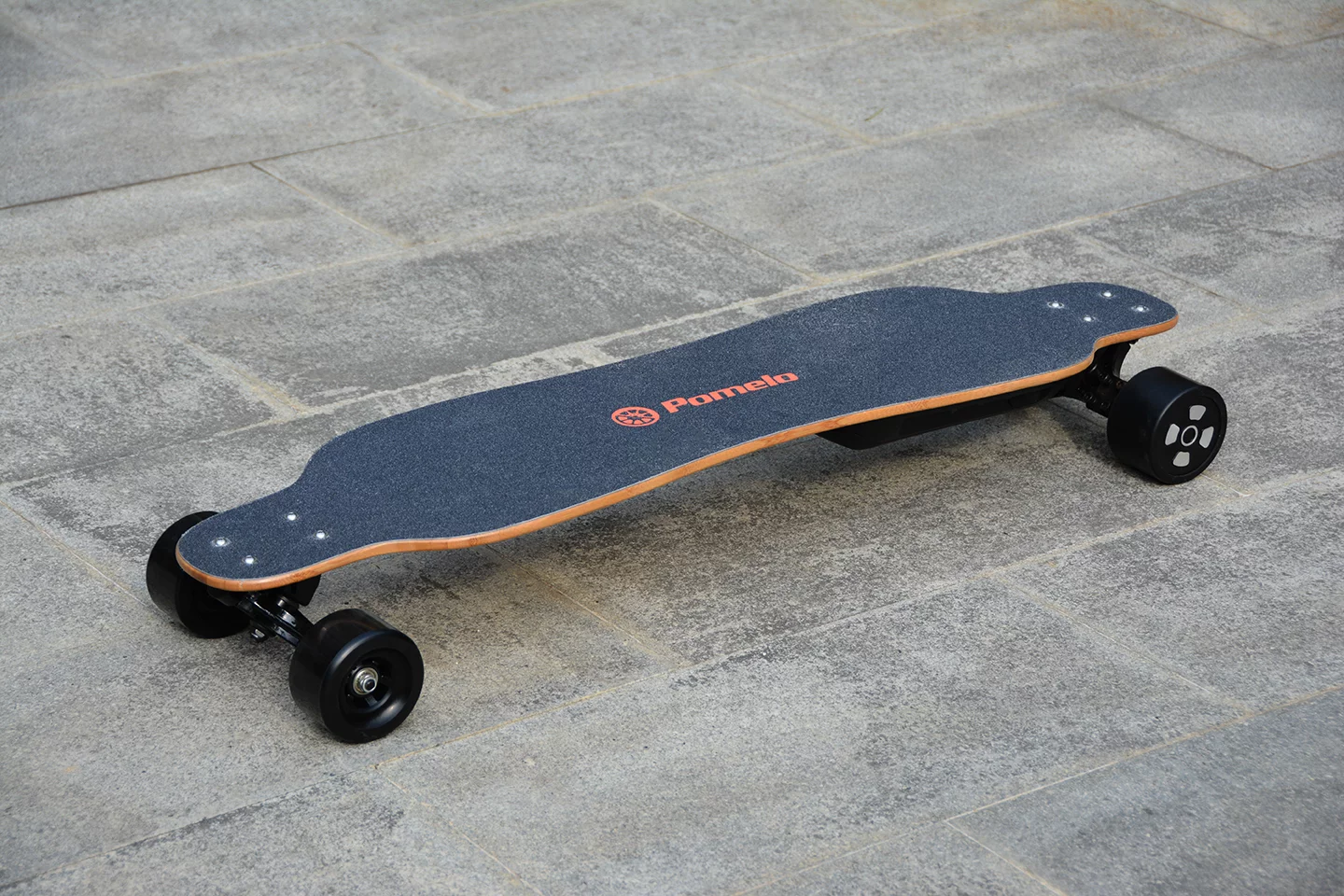 The Pomelo Pro electric longboard has a 23.6 mile range and a top speed of 26 mph