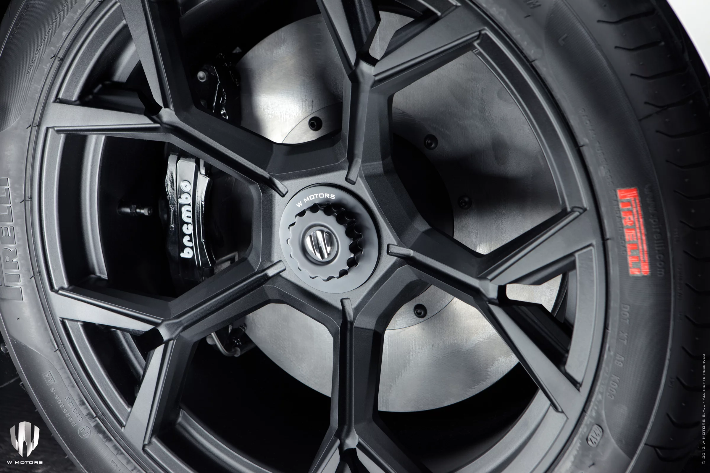 The Lykan Hypersport's wheel