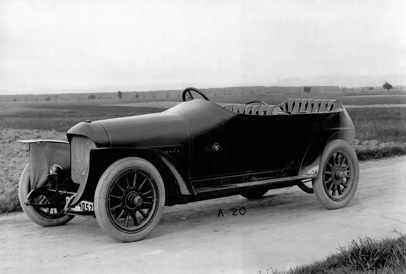 Mercedes will also bring a race car used for the 1910 Prince Heinrich Tour