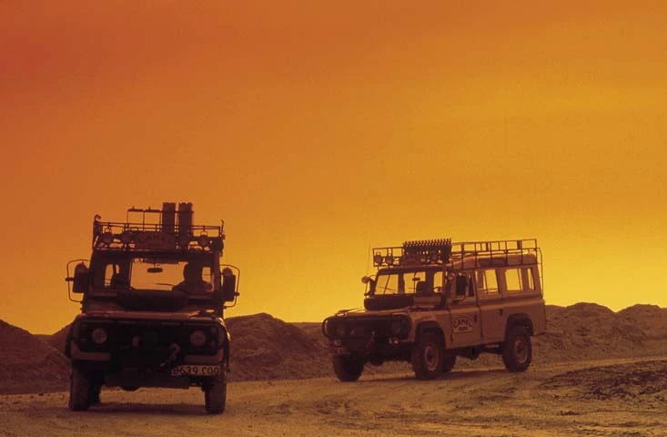 Land Rover out in its element