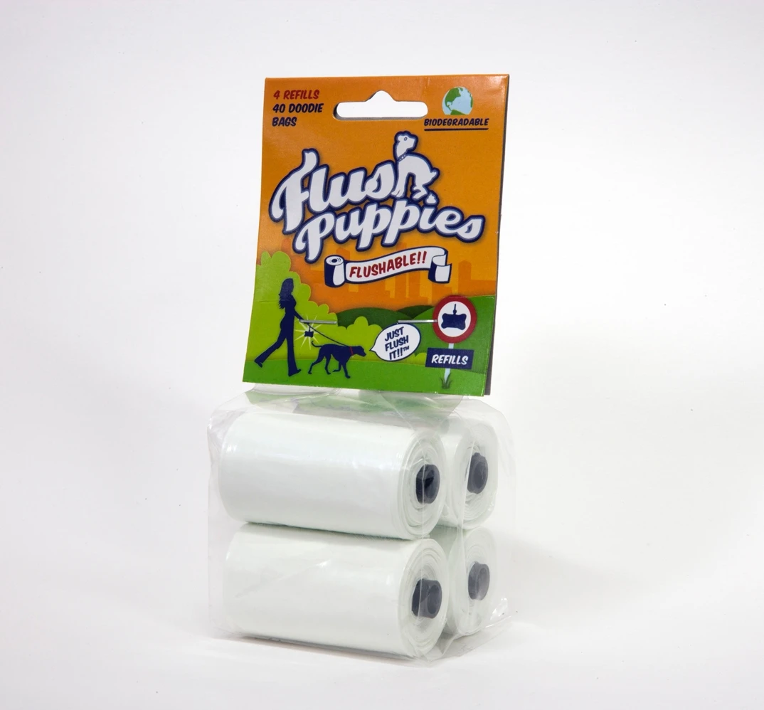 Flush Puppies refills are also available