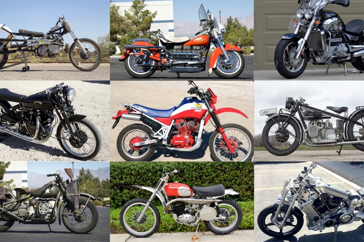 Some bikes that would have been expected to sell for big numbers didn't. A lot of motorcycles sold for less than expected.