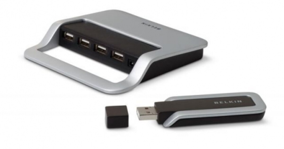 Belkin CableFree USB Hub enables instant wireless use of USB devices