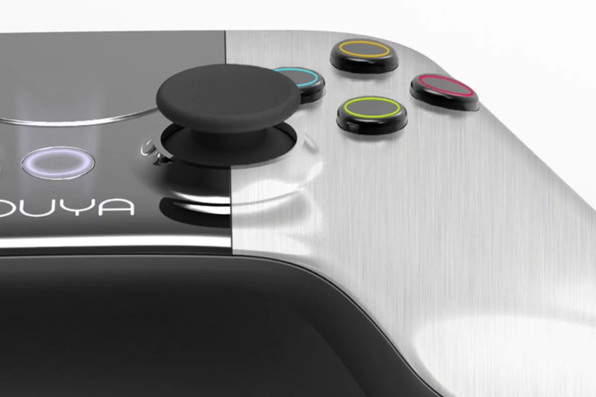The Ouya games console comes with a controller designed by Yves Behar