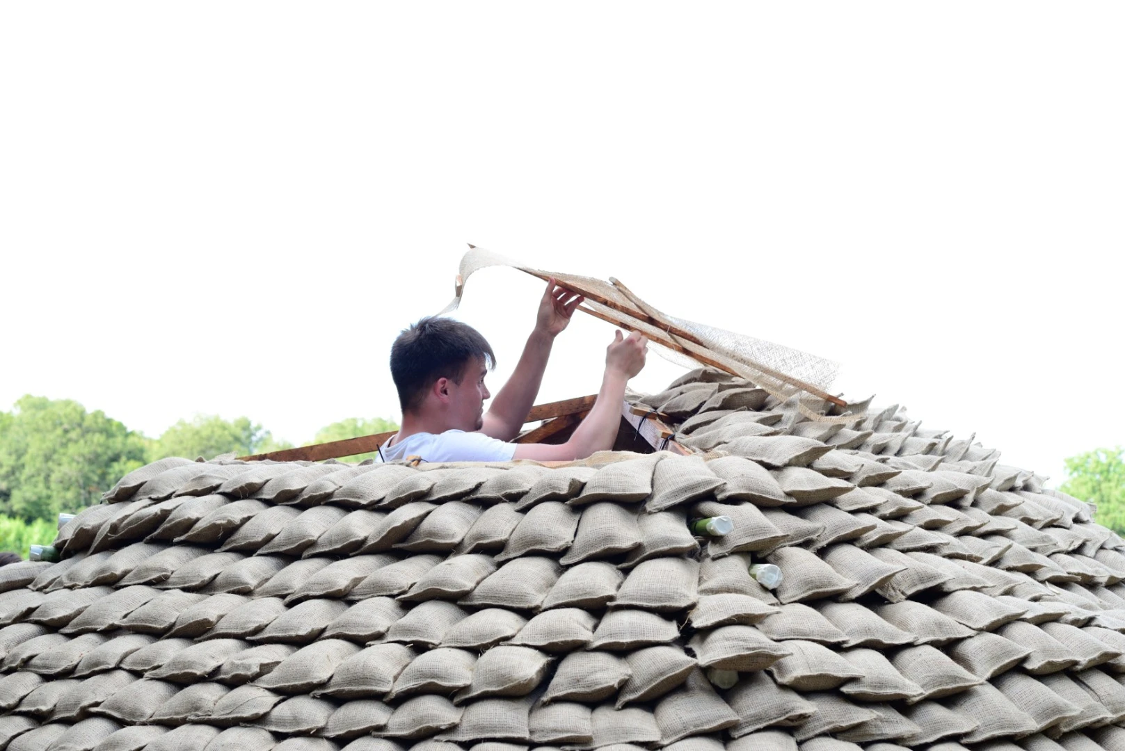 Can drones lighten the load for the construction workers in remote areas?