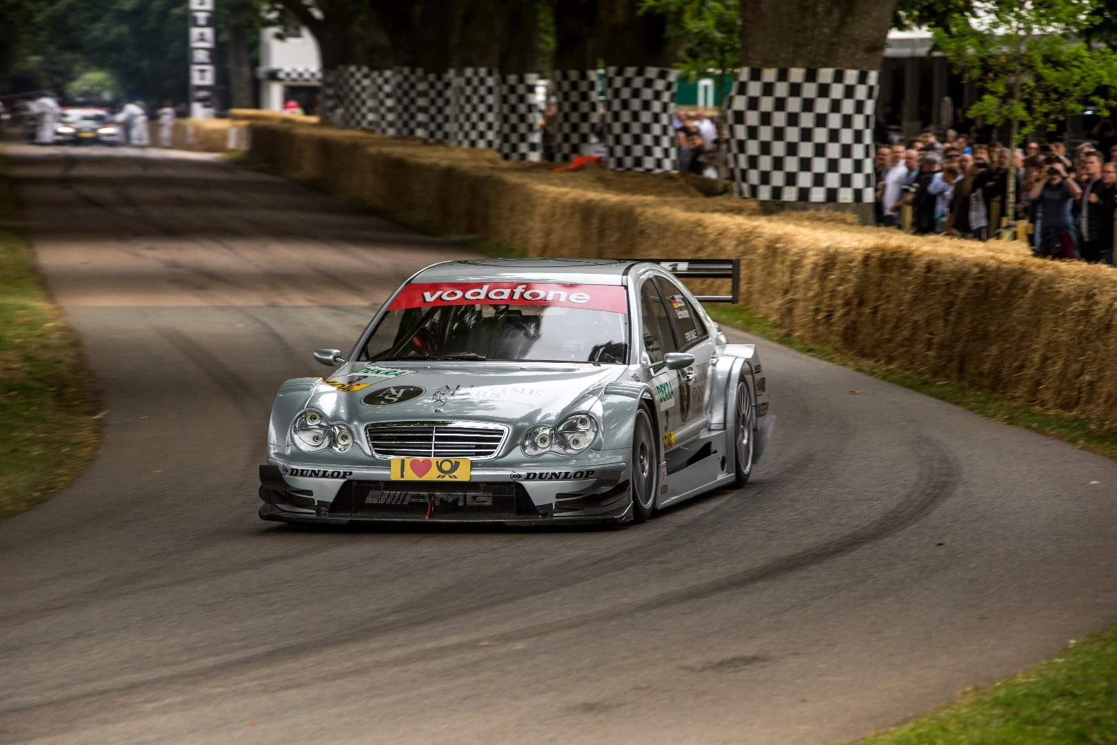 This C-Class DTM car rubbed panels with BMW and Audi competitors in a past life