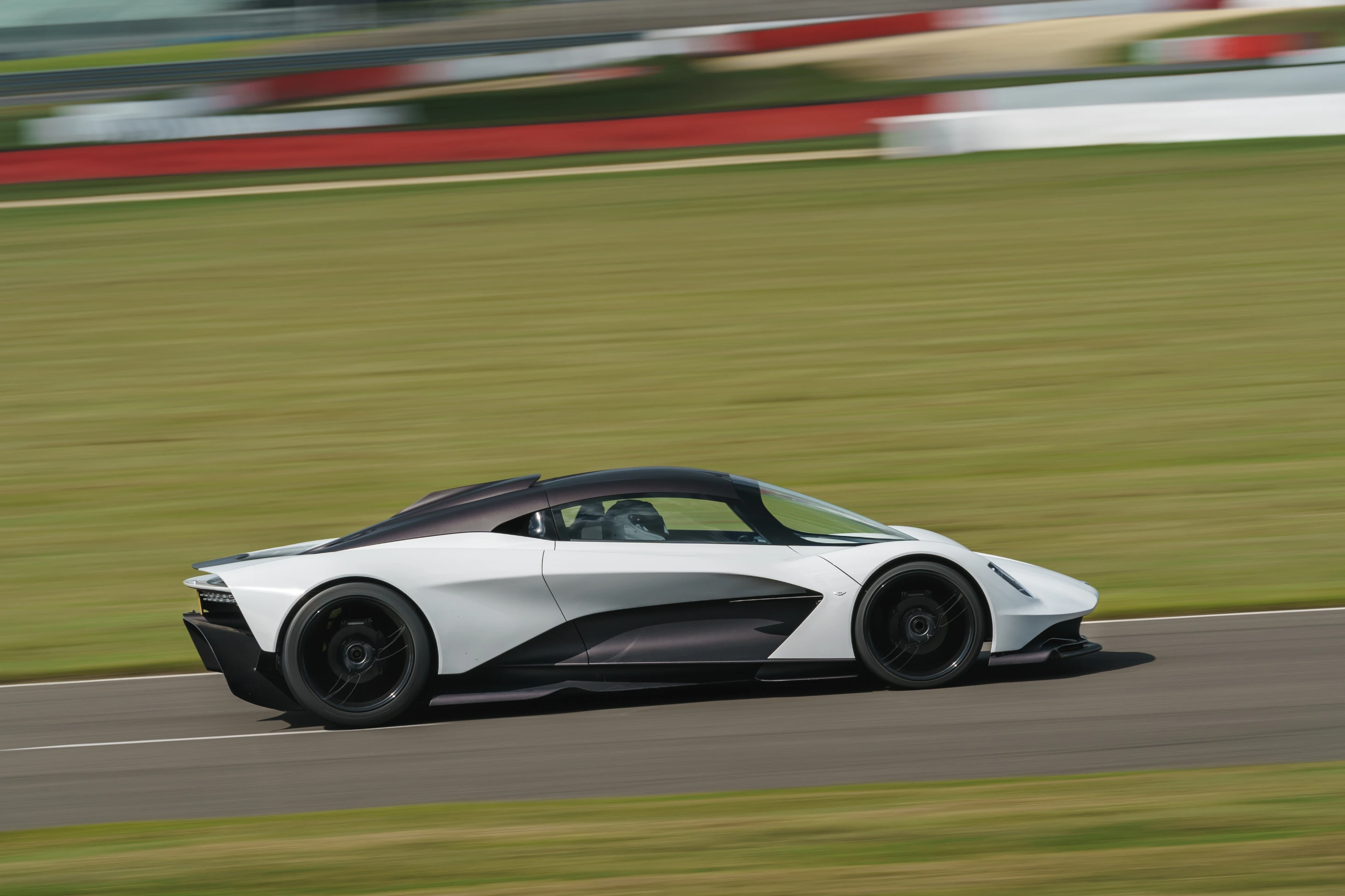 Aston Martin's Valhalla hypercar makes its track debut
