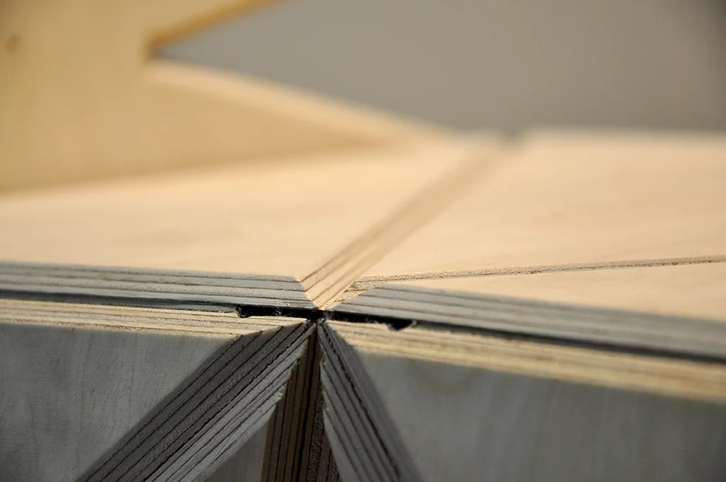 The chair folds and clicks into place (Photo: Edoardo Campanale/Gizmag.com)