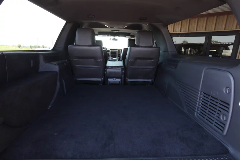 It may not have a bed anymore, but there's still plenty of room for hauling gear