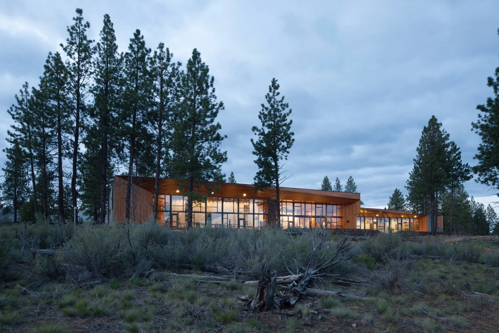 The Unitarian Universalist Fellowship of Central Oregon by Hacker won the Green Building by Design award