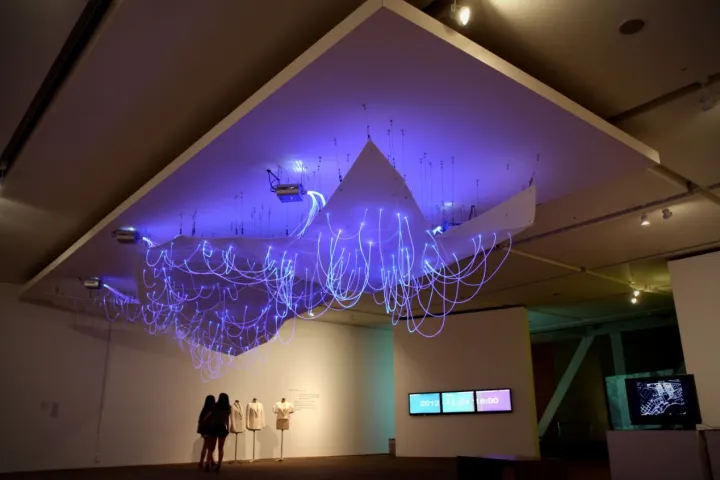Mood Map is installed in the Museum of Art at Seoul National University (Photo: E/B Office)