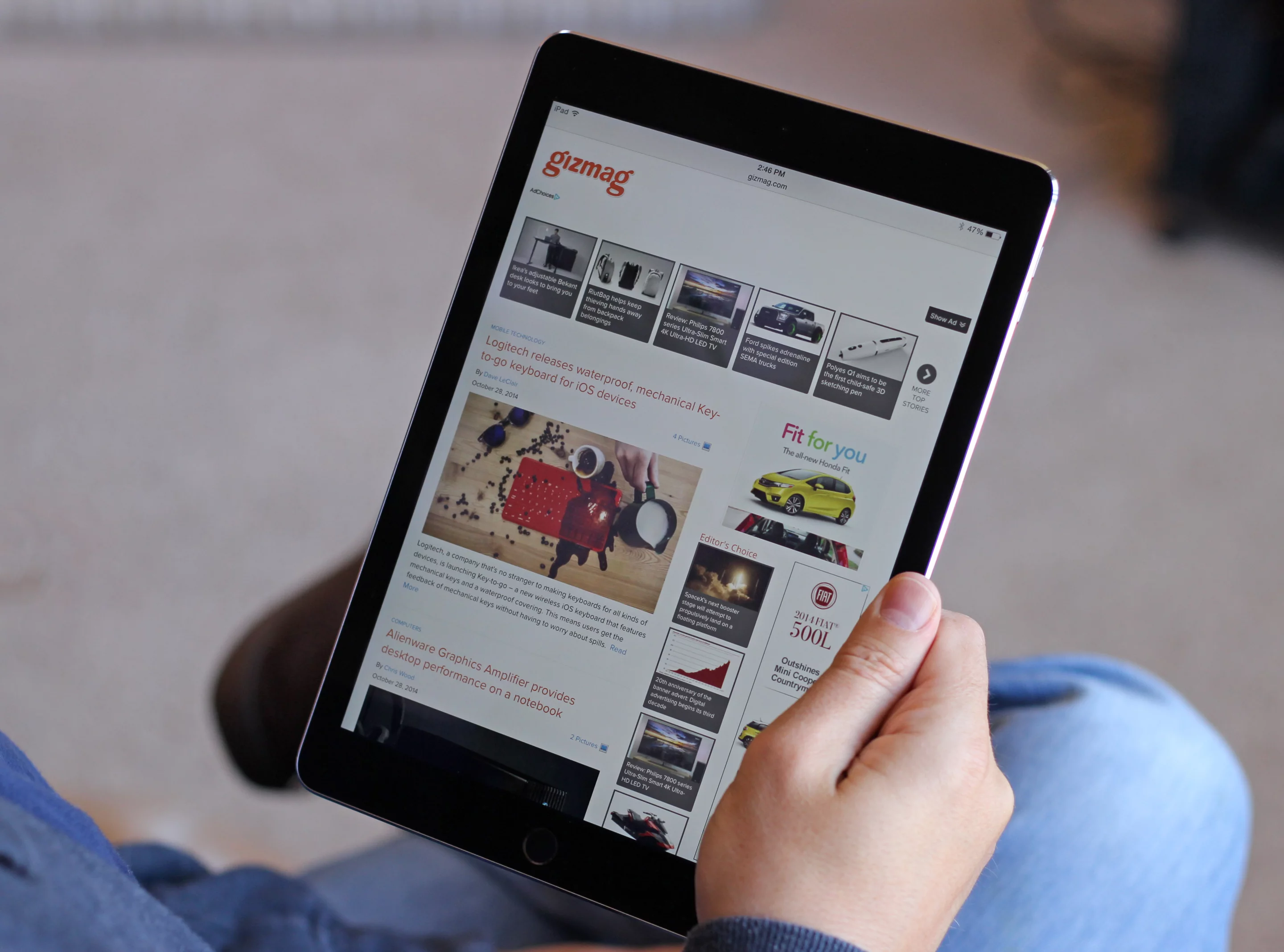 The iPad Air 2 isn't a revolution, but we still think it's the best tablet you can buy (Photo: Will Shanklin/Gizmag.com)