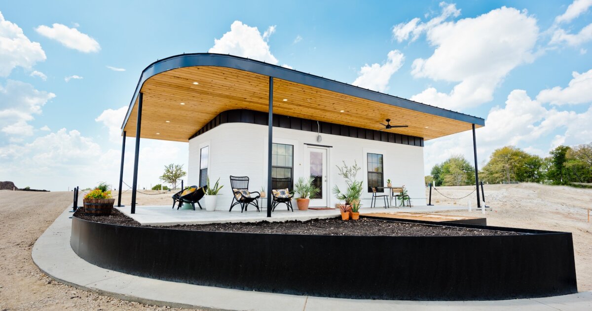 3D printed Houses Come To A Texas Village For The Homeless 3D printed Houses Come To A Texas Village For The Homeless