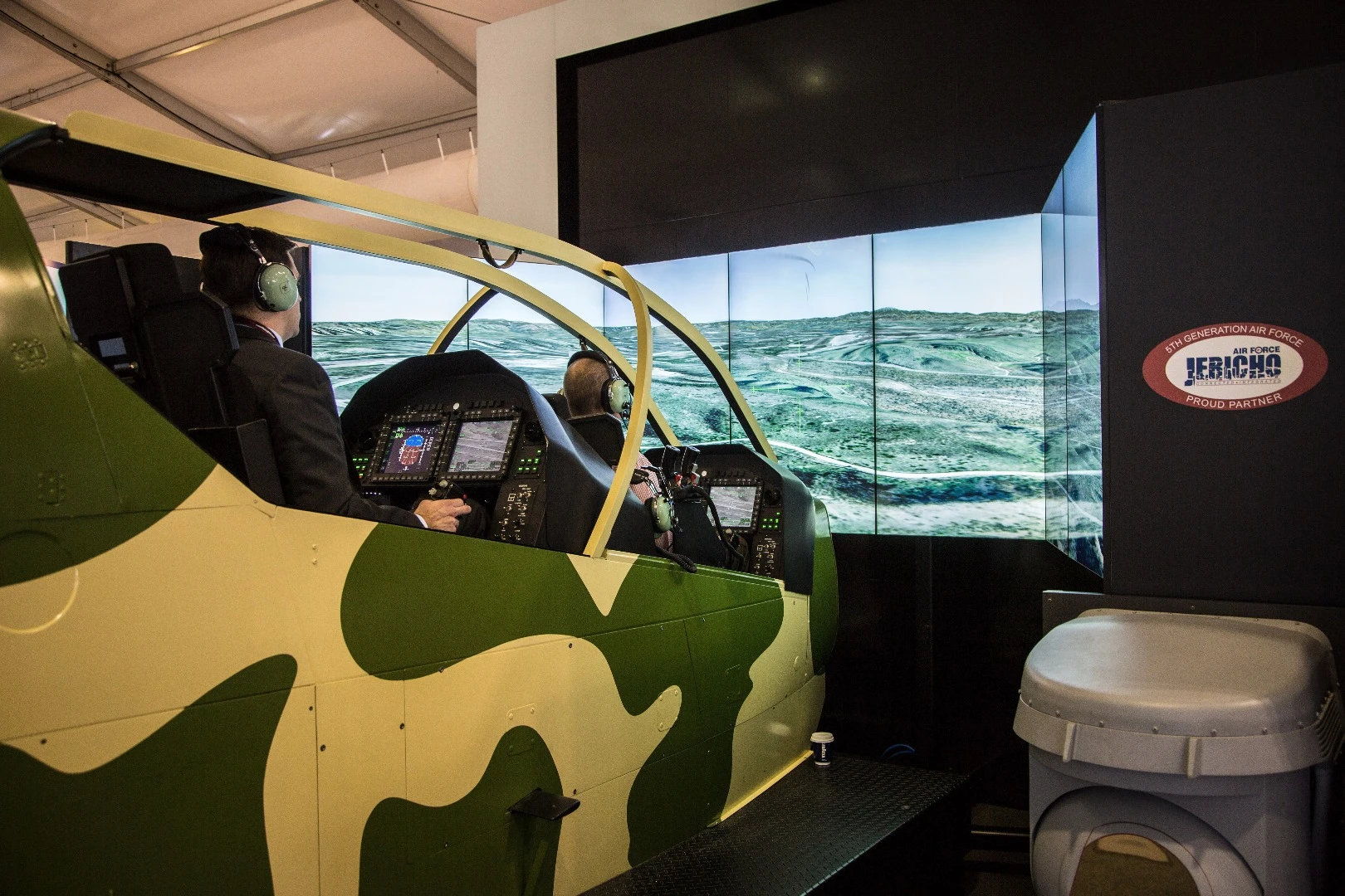 Bell's helicopter simulator