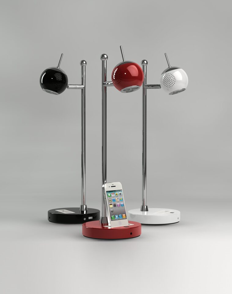 The t'Light S is available in red, black or white