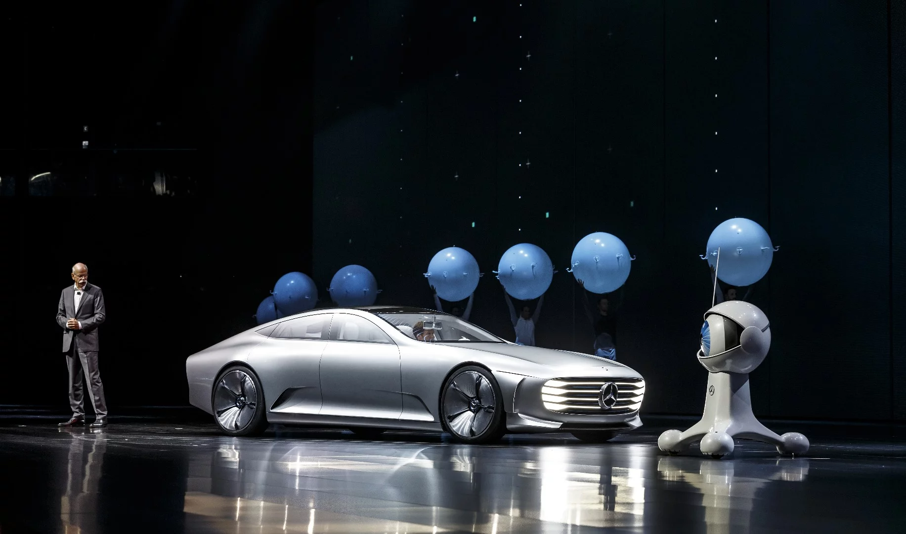 The Concept IAA on display at its launch in Frankfurt