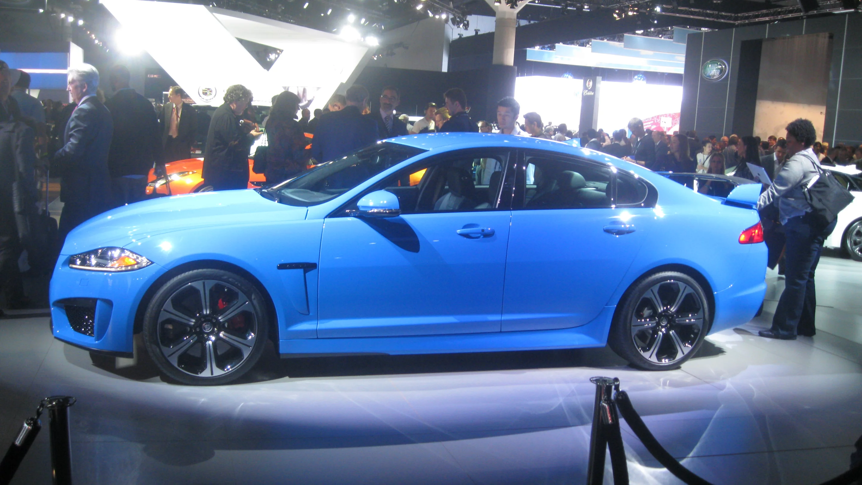 Journalists get up close to the XFR-S