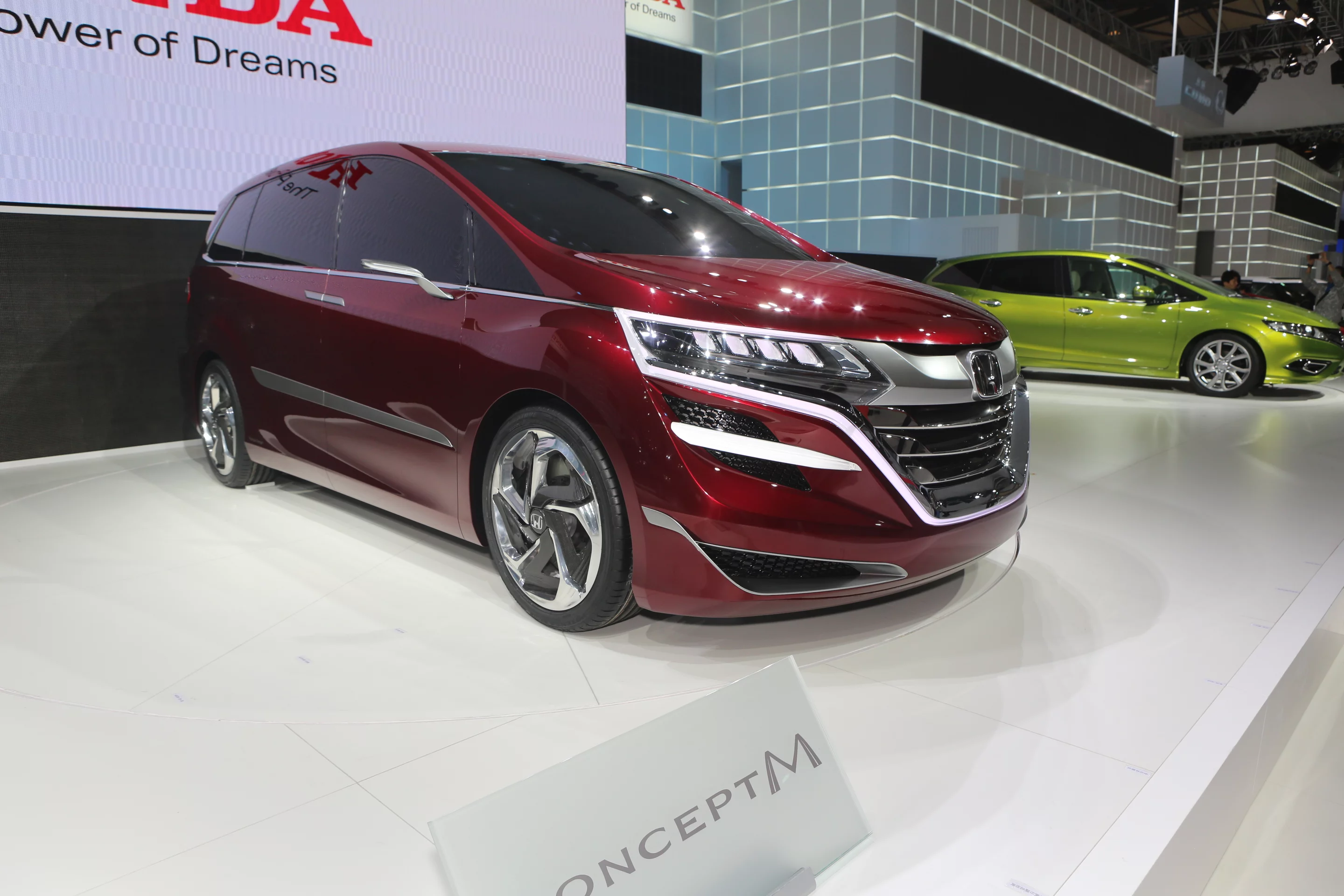 The Honda Concept M on display at Auto Shanghai 2013