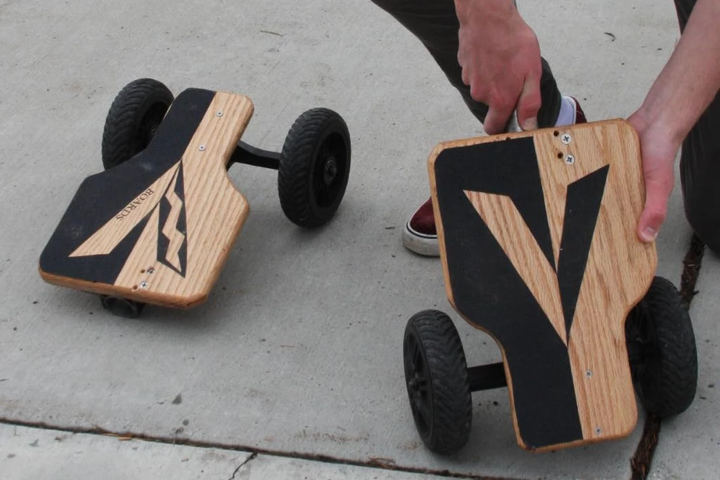 When taken apart, the Etch can be stowed in a third-party or optional system-specific backpack