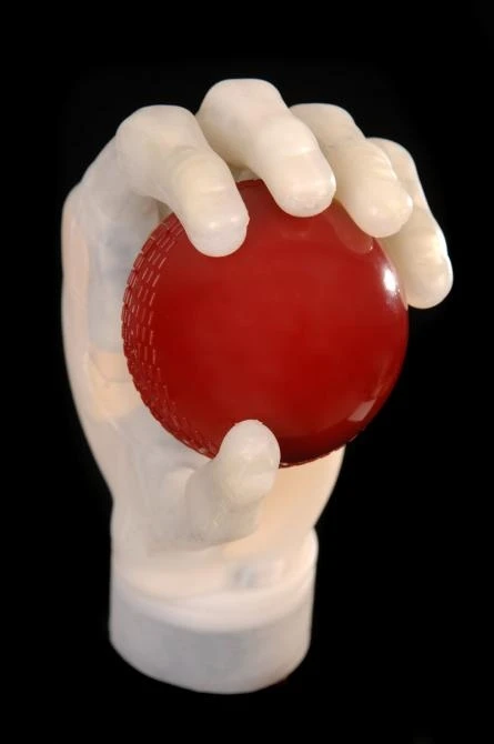 The iLimb hand, from Touch Bionics, demonstrating its ability to conform its grip to suit irregular objects.