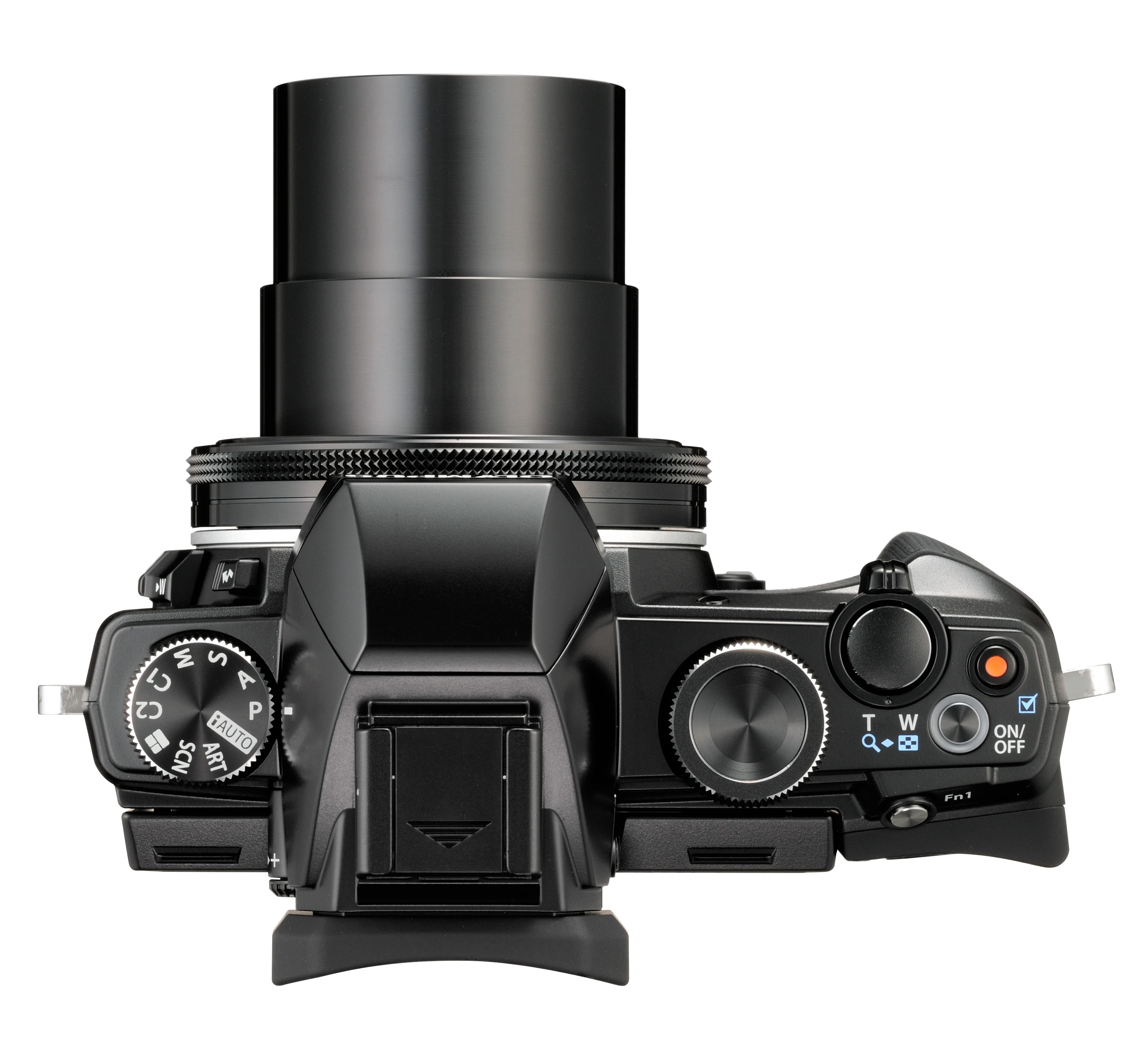 In digital mode, the hybrid control ring can be used for zooming and manual focus, and analog mode allows control over camera settings