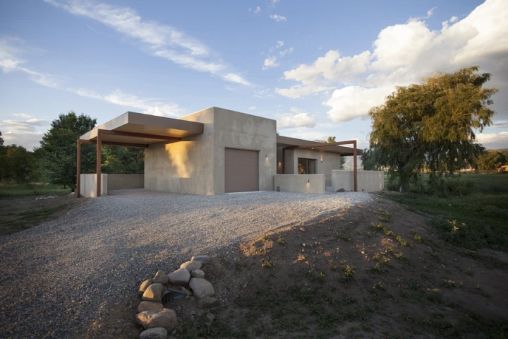 The Taoshouse in New Mexico, US, is expected to run entirely on electricity generated by its solar power system