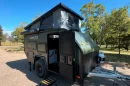 The new Arkto C10 is a squaredrop-style trailer with pop-up roof, dual-level interior and everything you need to live out in the sticks for a spell