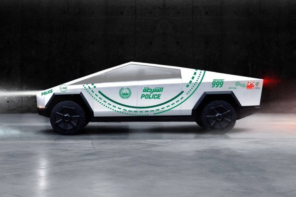 Dubai Police Force To Welcome Tesla Cybertrucks To Its Fleet
