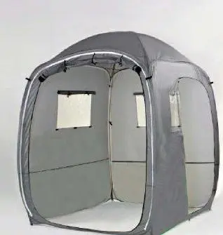 The Tipoo is an add-on tent that provides sleeping for two adults or three children