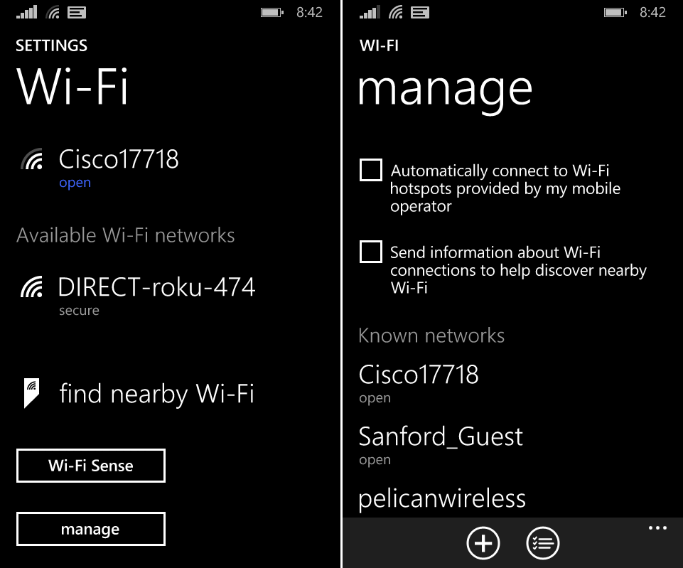 Turn off your phone's ability to always search for Wi-Fi