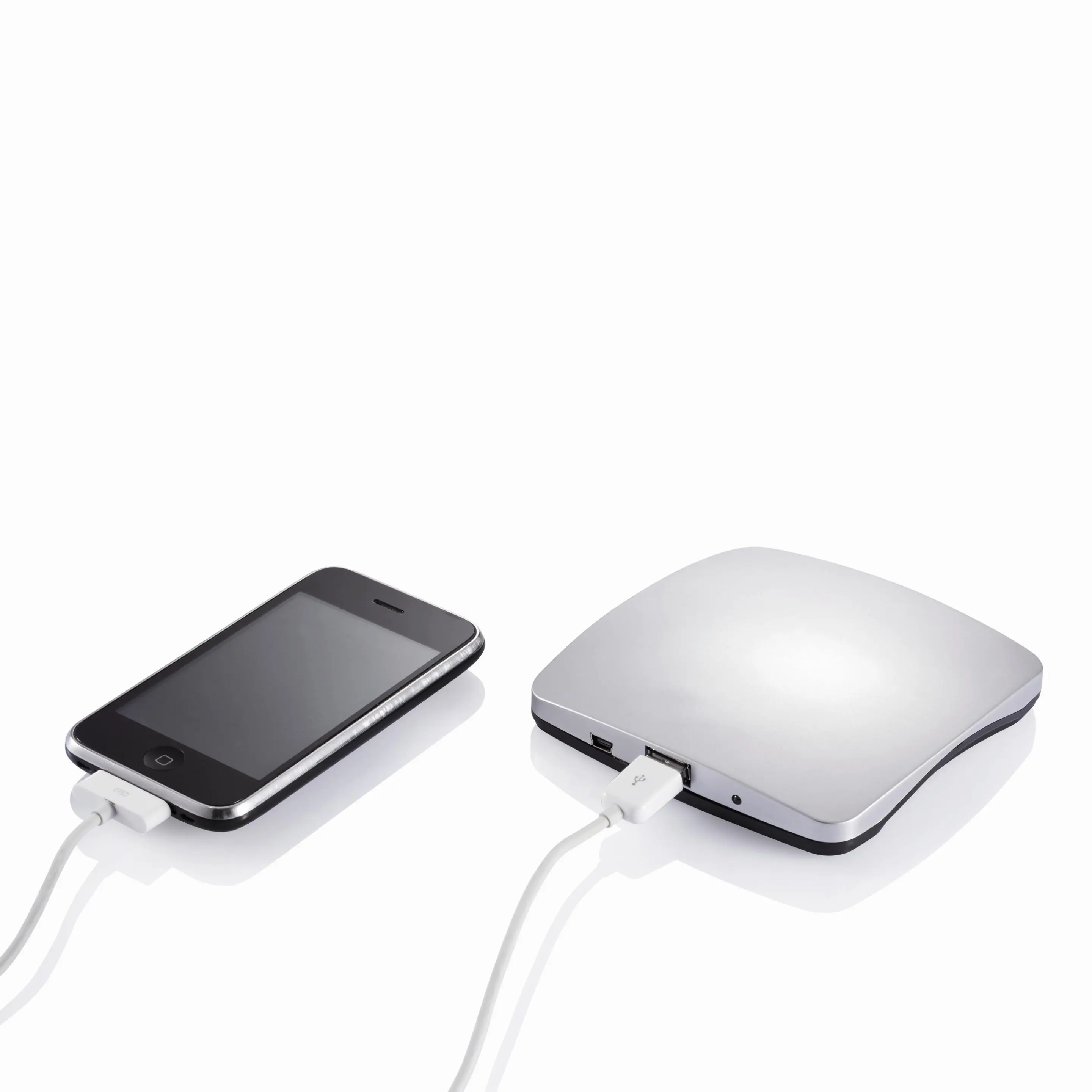 The Window solar charger outputs 5V/500mA via the included mini-USB cable, and has over-charge and over-heating protection built in