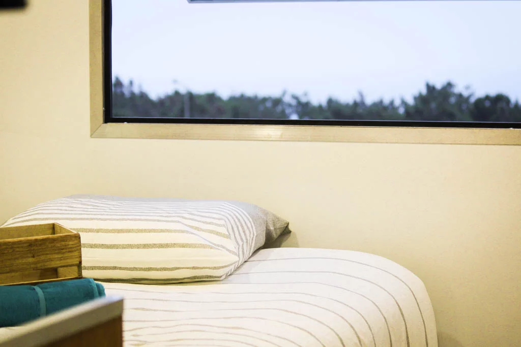 Inside the Truck Surf Hotel