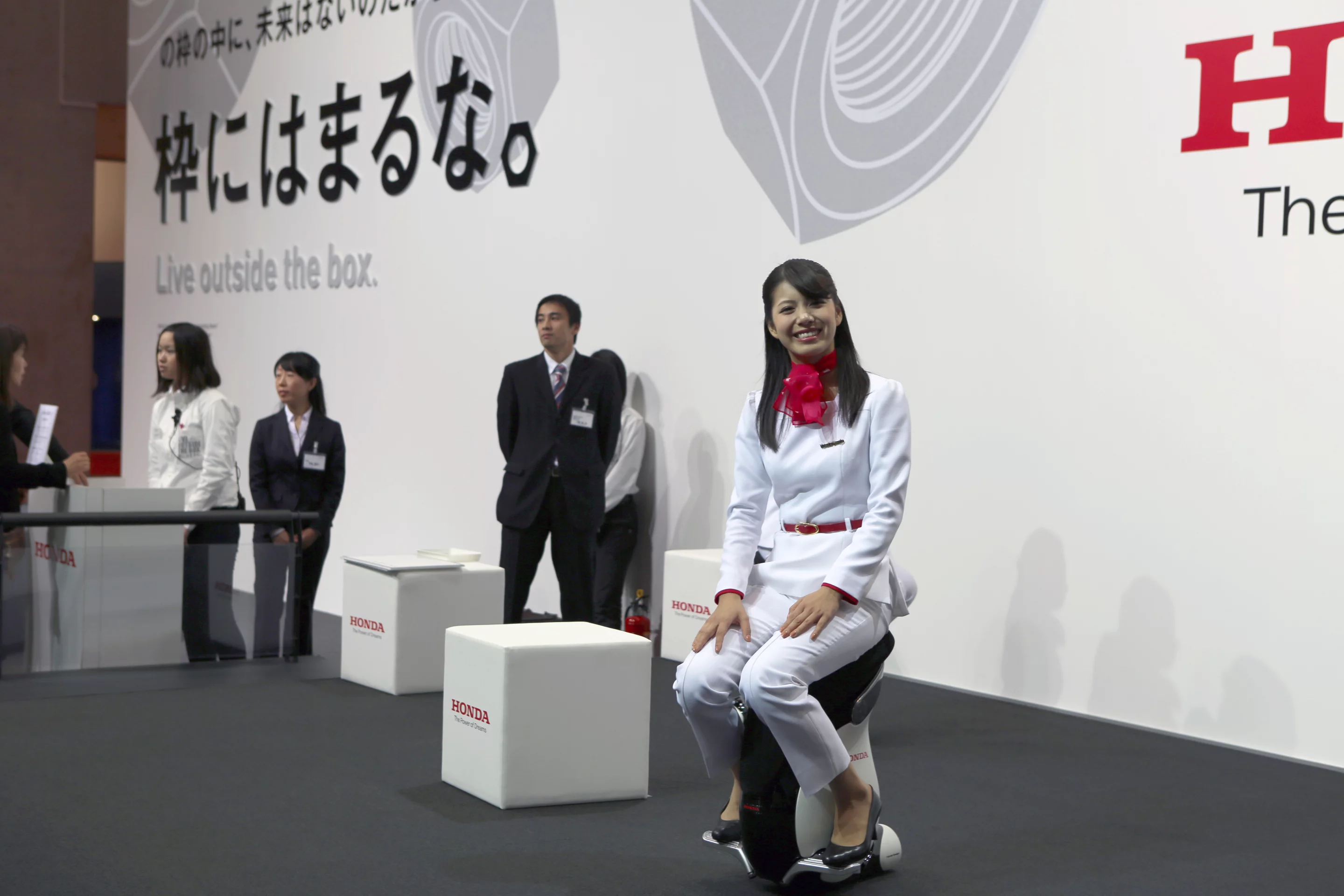 Honda's press "teacher" really didn't have much to do – no learning required. (Photo: Stephen Clemenger / Lets C Design)