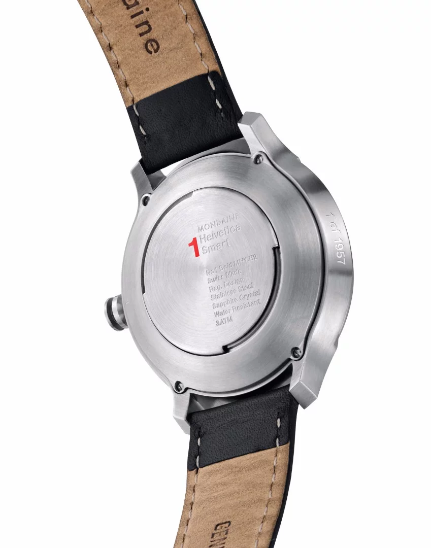 Mondaine's Helvetica 1 smartwatch boasts a two-year-plus battery life