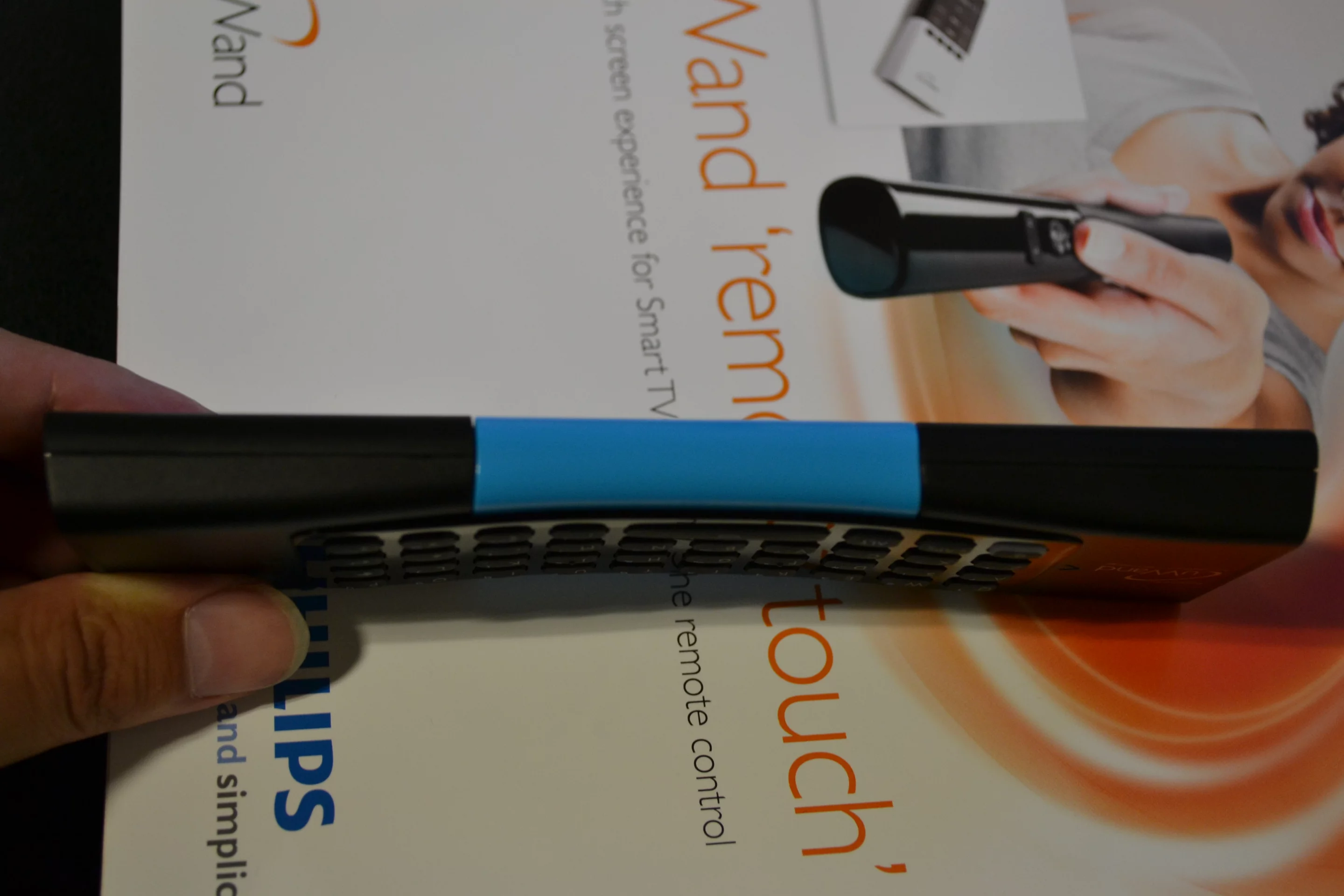 Some models may also include a QWERTY keypad on the other side to search for content or use with different apps