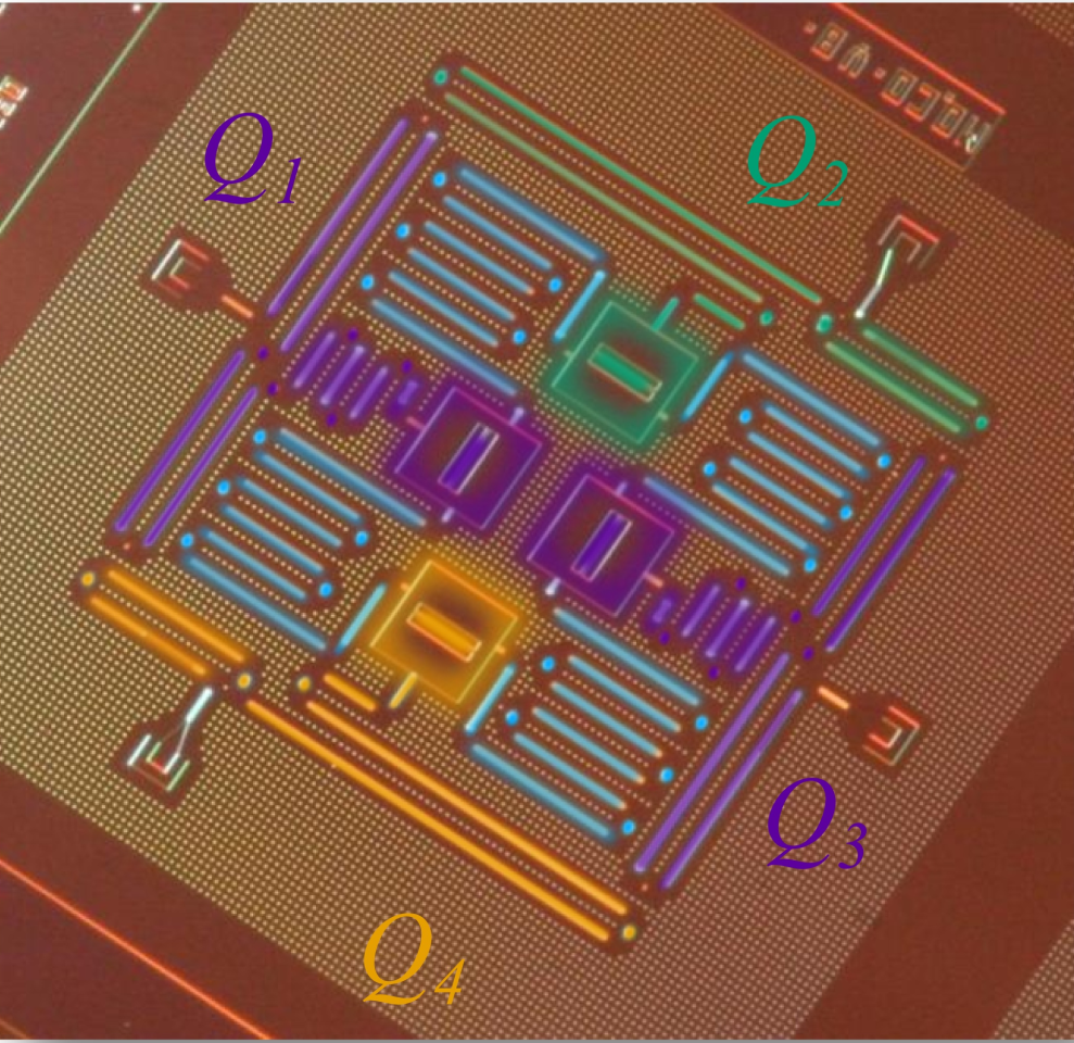 The chip is made out of silicon, manufactured with standard industry methods and scalable (Photo: IBM)