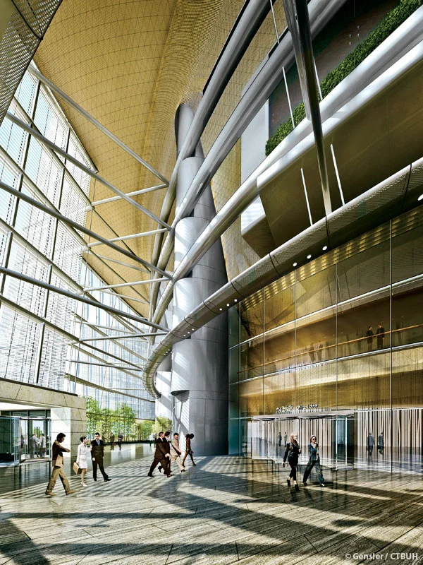 Inside the Shanghai Tower