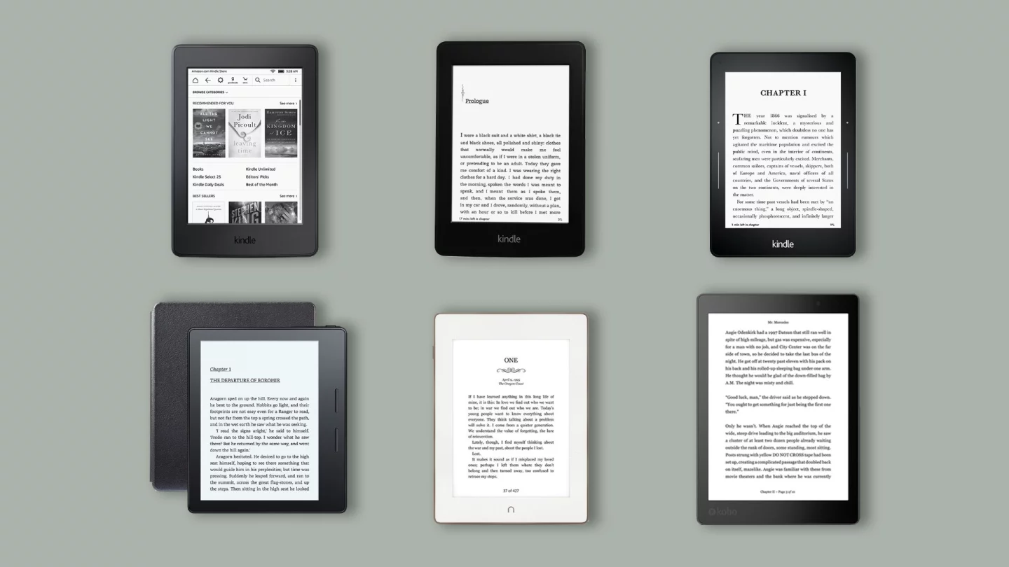 This year's top e-reader picks