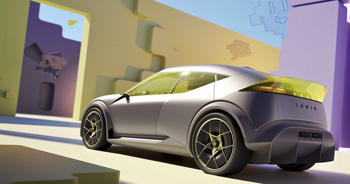 Hyundai unveils playful Ioniq 3 concept electric hatchback Hyundai unveils playful Ioniq 3 concept electric hatchback