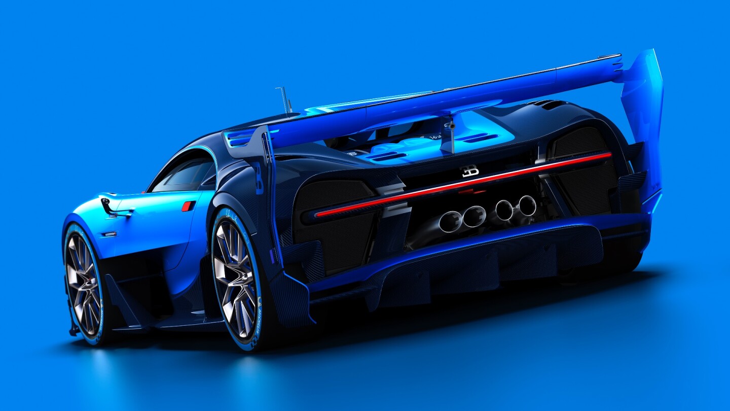 Bugatti Shows Vision Gran Turismo And It S A Veyron Track Car