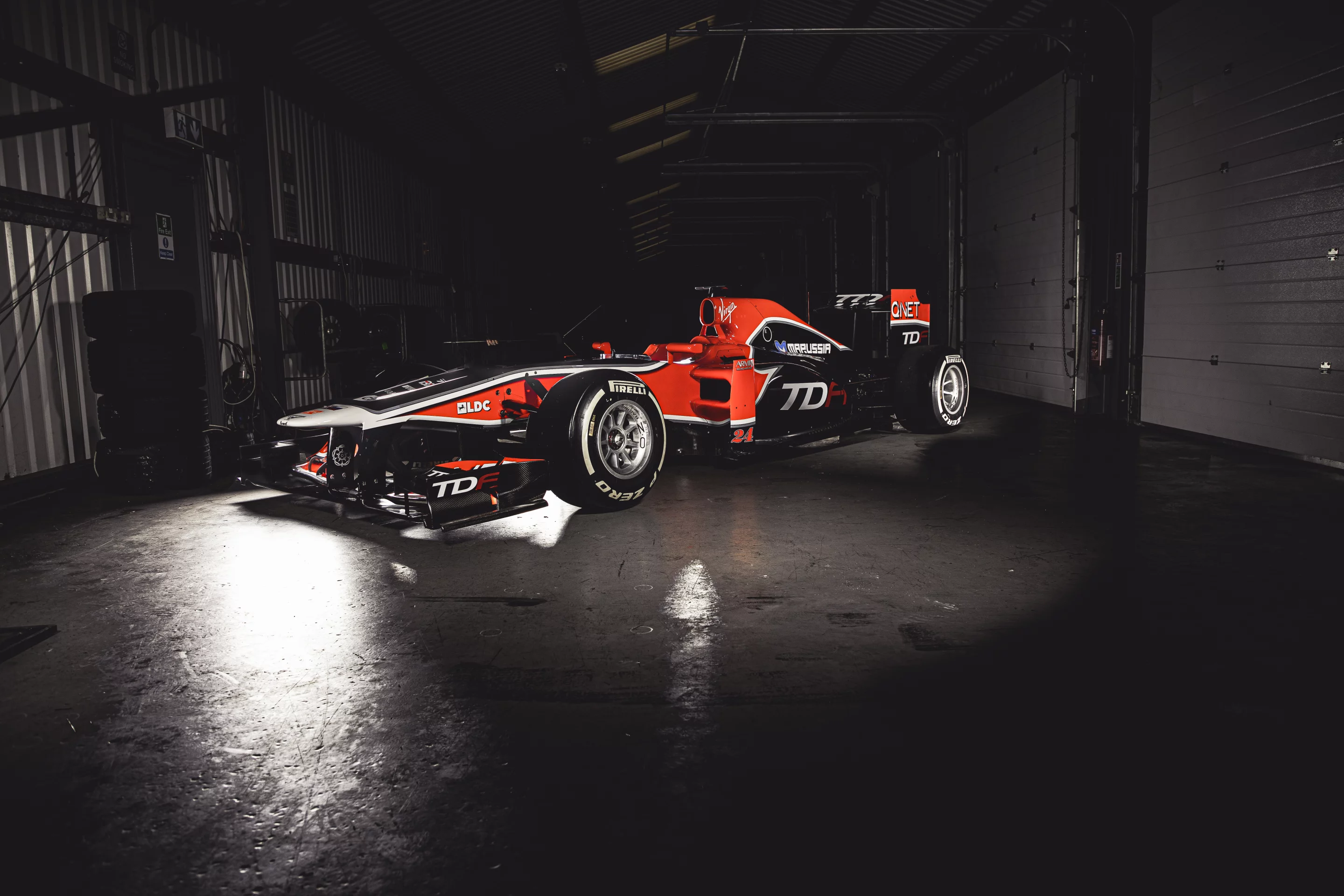 A legit F1 chassis with a reliable, relatively low-maintenance engine and a 1 horsepower:1 kilogram power to weight ratio