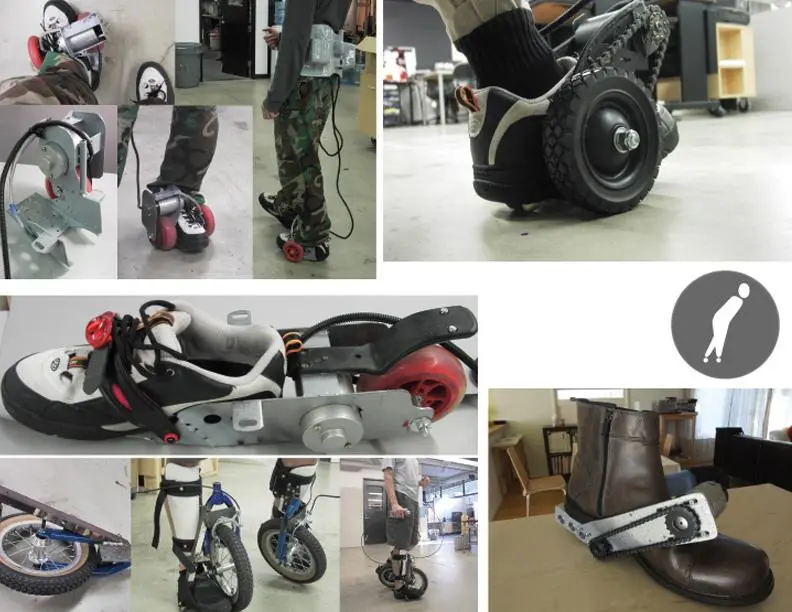 A selection of the Treadway prototypes